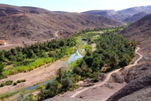 berber villages in high atlas mountains